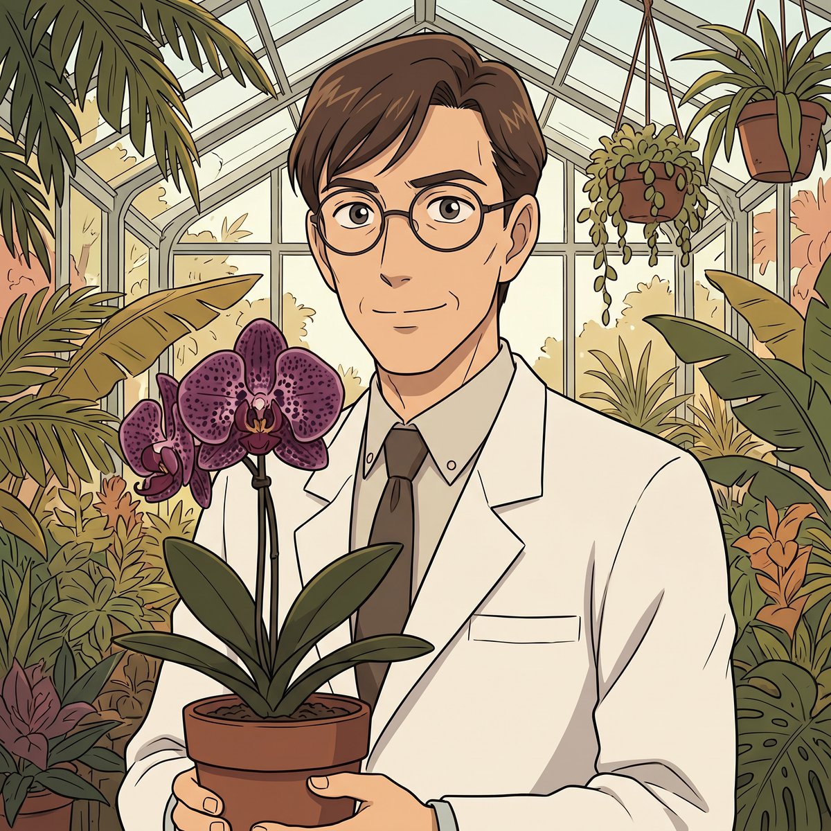 探花植物专家陈绿洲
